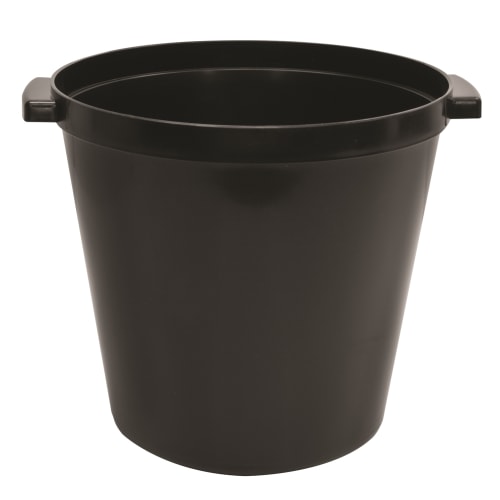 Classique Line Ice Bucket, 3 Quart Round, Black